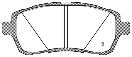 Фото BPA128102 Комплект тормозных колодок OPEN PARTS {forloop.counter}}