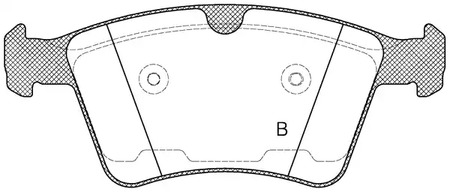 Фото BPA137000 Комплект тормозных колодок OPEN PARTS {forloop.counter}}