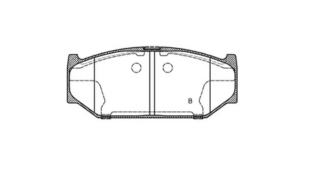 Фото BPA138111 Комплект тормозных колодок OPEN PARTS {forloop.counter}}