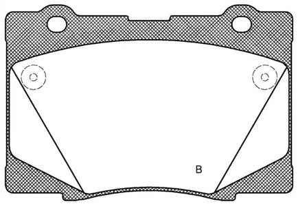 Фото BPA142202 Комплект тормозных колодок OPEN PARTS {forloop.counter}}