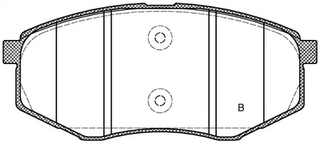 Фото BPA142602 Комплект тормозных колодок OPEN PARTS {forloop.counter}}