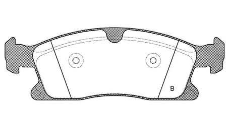 Фото BPA143010 Комплект тормозных колодок OPEN PARTS {forloop.counter}}