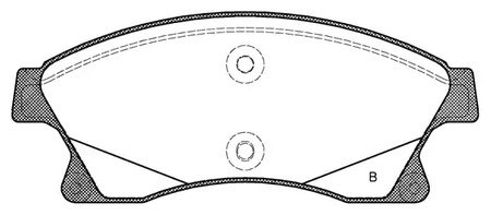 Фото BPA143112 Комплект тормозных колодок OPEN PARTS {forloop.counter}}