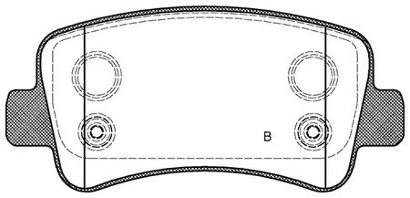 Фото BPA143901 Комплект тормозных колодок OPEN PARTS {forloop.counter}}