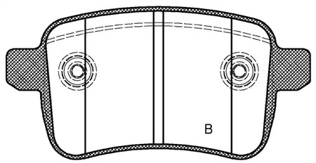 Фото BPA145012 Комплект тормозных колодок OPEN PARTS {forloop.counter}}