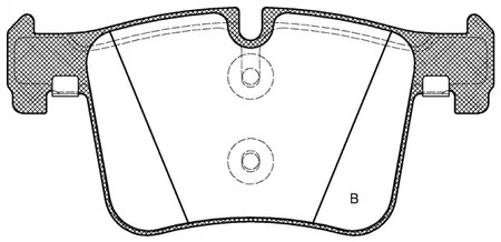 Фото BPA145700 Комплект тормозных колодок OPEN PARTS {forloop.counter}}