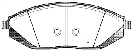 Фото BPA147202 Комплект тормозных колодок OPEN PARTS {forloop.counter}}