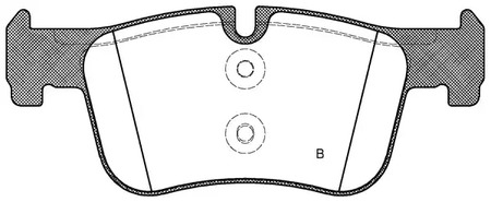 Фото BPA147800 Комплект тормозных колодок OPEN PARTS {forloop.counter}}