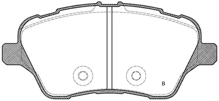 Фото BPA151400 Комплект тормозных колодок OPEN PARTS {forloop.counter}}