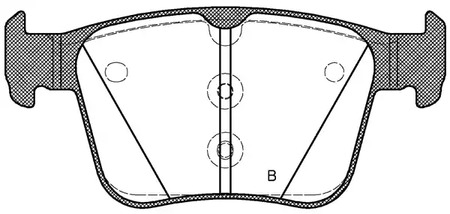 Фото BPA151610 Комплект тормозных колодок OPEN PARTS {forloop.counter}}