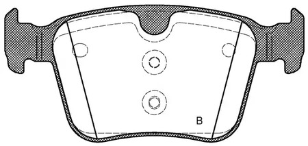 Фото BPA151640 Комплект тормозных колодок OPEN PARTS {forloop.counter}}