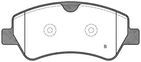 Фото BPA152100 Комплект тормозных колодок OPEN PARTS {forloop.counter}}