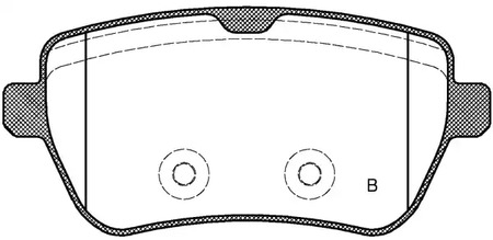 Фото BPA153500 Комплект тормозных колодок OPEN PARTS {forloop.counter}}