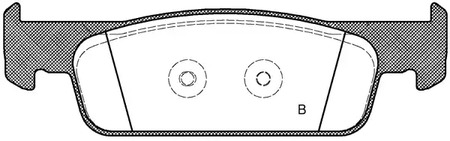 Фото BPA154010 Комплект тормозных колодок OPEN PARTS {forloop.counter}}