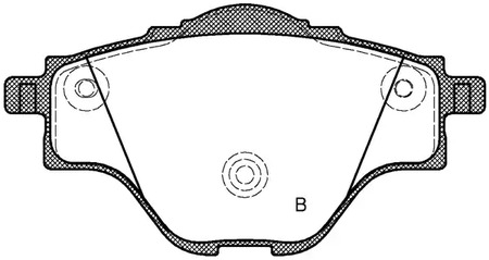 Фото BPA155700 Комплект тормозных колодок OPEN PARTS {forloop.counter}}