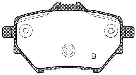 Фото BPA156200 Комплект тормозных колодок OPEN PARTS {forloop.counter}}