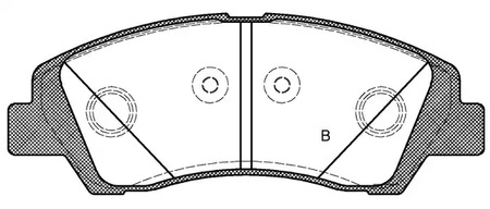 Фото BPA158302 Комплект тормозных колодок OPEN PARTS {forloop.counter}}