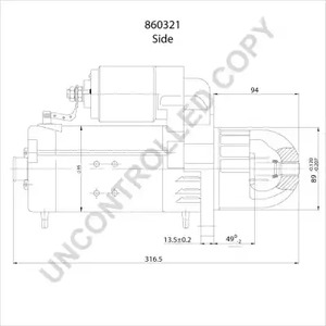 Фото 860321 Стартер PRESTOLITE ELECTRIC {forloop.counter}}