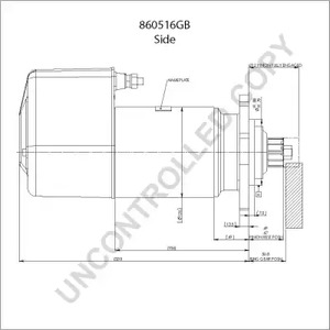 Фото 860516GB Стартер PRESTOLITE ELECTRIC {forloop.counter}}