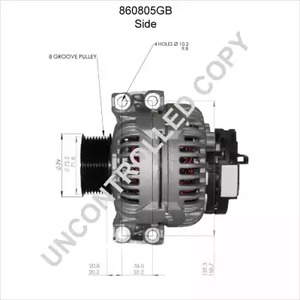 Фото 860805GB Генератор PRESTOLITE ELECTRIC {forloop.counter}}