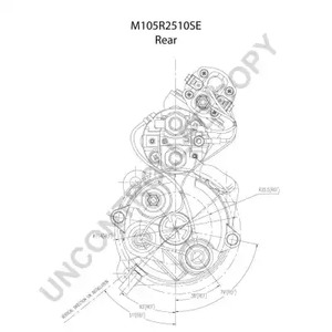 Фото M105R2510SE Стартер PRESTOLITE ELECTRIC {forloop.counter}}