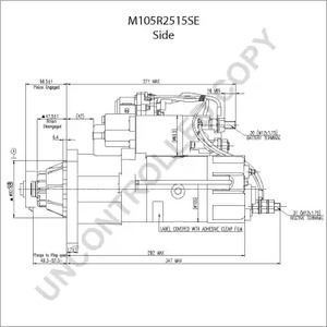 Фото M105R2515SE Стартер PRESTOLITE ELECTRIC {forloop.counter}}