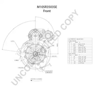 Фото M105R3503SE Стартер PRESTOLITE ELECTRIC {forloop.counter}}