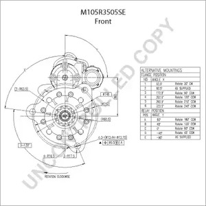 Фото M105R3505SE Стартер PRESTOLITE ELECTRIC {forloop.counter}}