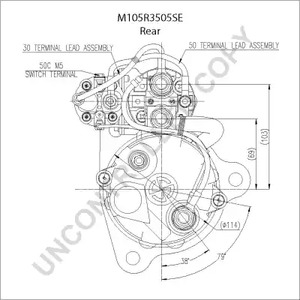 Фото M105R3505SE Стартер PRESTOLITE ELECTRIC {forloop.counter}}