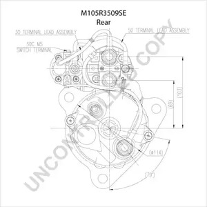 Фото M105R3509SE Стартер PRESTOLITE ELECTRIC {forloop.counter}}