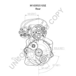 Фото M105R3510SE Стартер PRESTOLITE ELECTRIC {forloop.counter}}