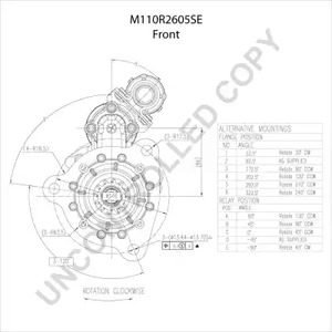 Фото M110R2605SE Стартер PRESTOLITE ELECTRIC {forloop.counter}}