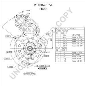 Фото M110R2615SE Стартер PRESTOLITE ELECTRIC {forloop.counter}}