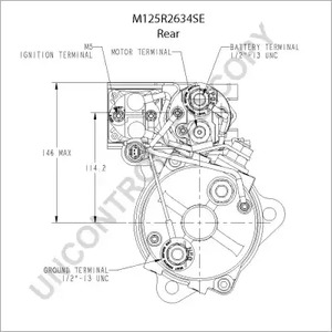 Фото M125R2634SE Стартер PRESTOLITE ELECTRIC {forloop.counter}}