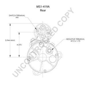 Фото MS1419A Стартер PRESTOLITE ELECTRIC {forloop.counter}}