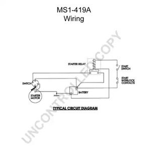 Фото MS1419A Стартер PRESTOLITE ELECTRIC {forloop.counter}}