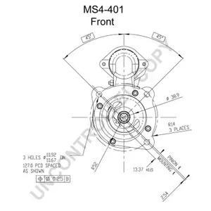 Фото MS4401 Стартер PRESTOLITE ELECTRIC {forloop.counter}}