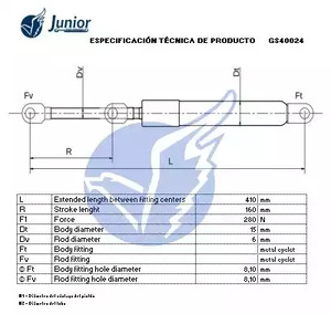 Фото GS40024 Газовая пружина JUNIOR {forloop.counter}}