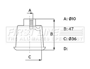 Фото FSG3463 Пыльник FIRST LINE {forloop.counter}}