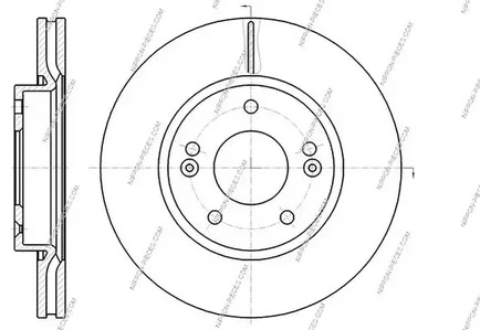 Фото H330I33 Тормозной диск NPS {forloop.counter}}
