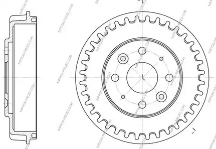 Фото K340A07 Тормозный барабан NPS {forloop.counter}}