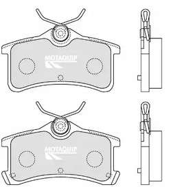 Фото LVXL1251 Комплект тормозных колодок MOTAQUIP {forloop.counter}}