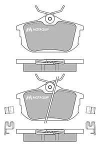 Фото LVXL188 Комплект тормозных колодок MOTAQUIP {forloop.counter}}