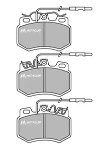 Фото LVXL367 Комплект тормозных колодок MOTAQUIP {forloop.counter}}