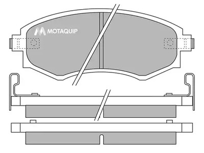 Фото LVXL645 Комплект тормозных колодок MOTAQUIP {forloop.counter}}