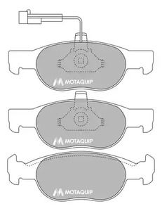 Фото LVXL869 Комплект тормозных колодок MOTAQUIP {forloop.counter}}