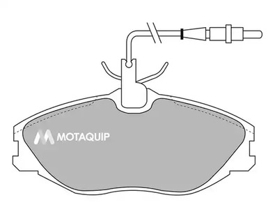 Фото LVXL888 Комплект тормозных колодок MOTAQUIP {forloop.counter}}