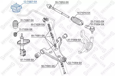 Фото 1271007SX Подшипник STELLOX {forloop.counter}}