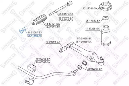 Фото 5101093SX Шарнир STELLOX {forloop.counter}}