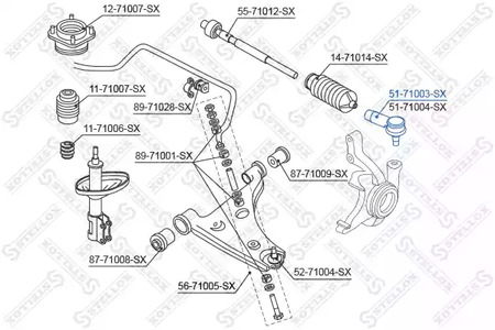 Фото 5171003SX Шарнир STELLOX {forloop.counter}}